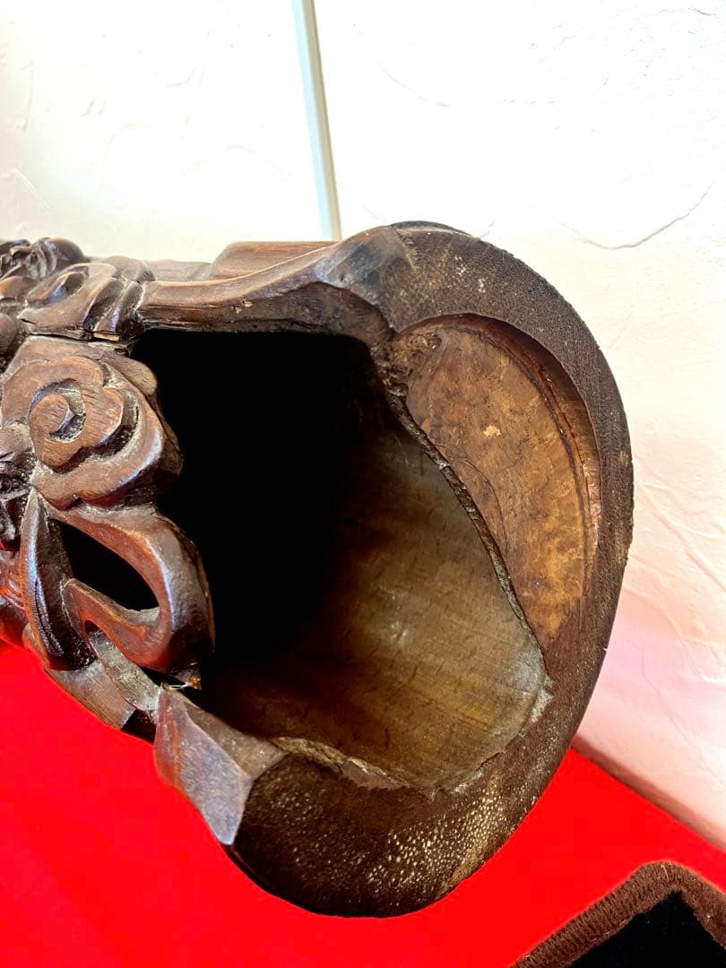 特大 十八羅漢　象牙風 牙 一本物 一本牙 彫刻 オブジェ　竹細工　中国美術