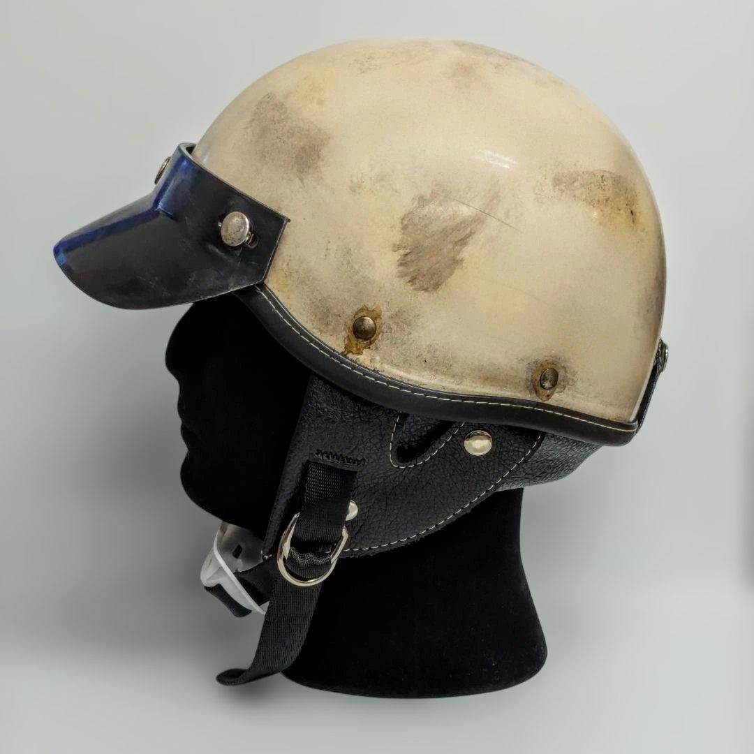 ショーティー　レプリカ　エイジングカスタムヘルメット①