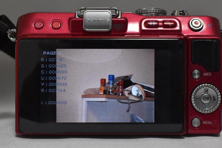 OLYMPUS PEN E-PL3 レッド レンズキット