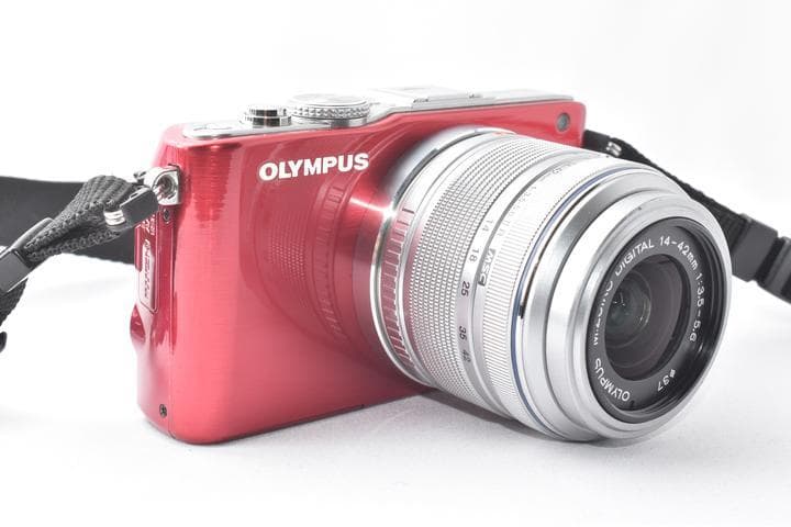 OLYMPUS PEN E-PL3 レッド レンズキット