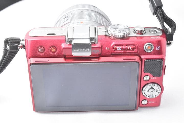 OLYMPUS PEN E-PL3 レッド レンズキット