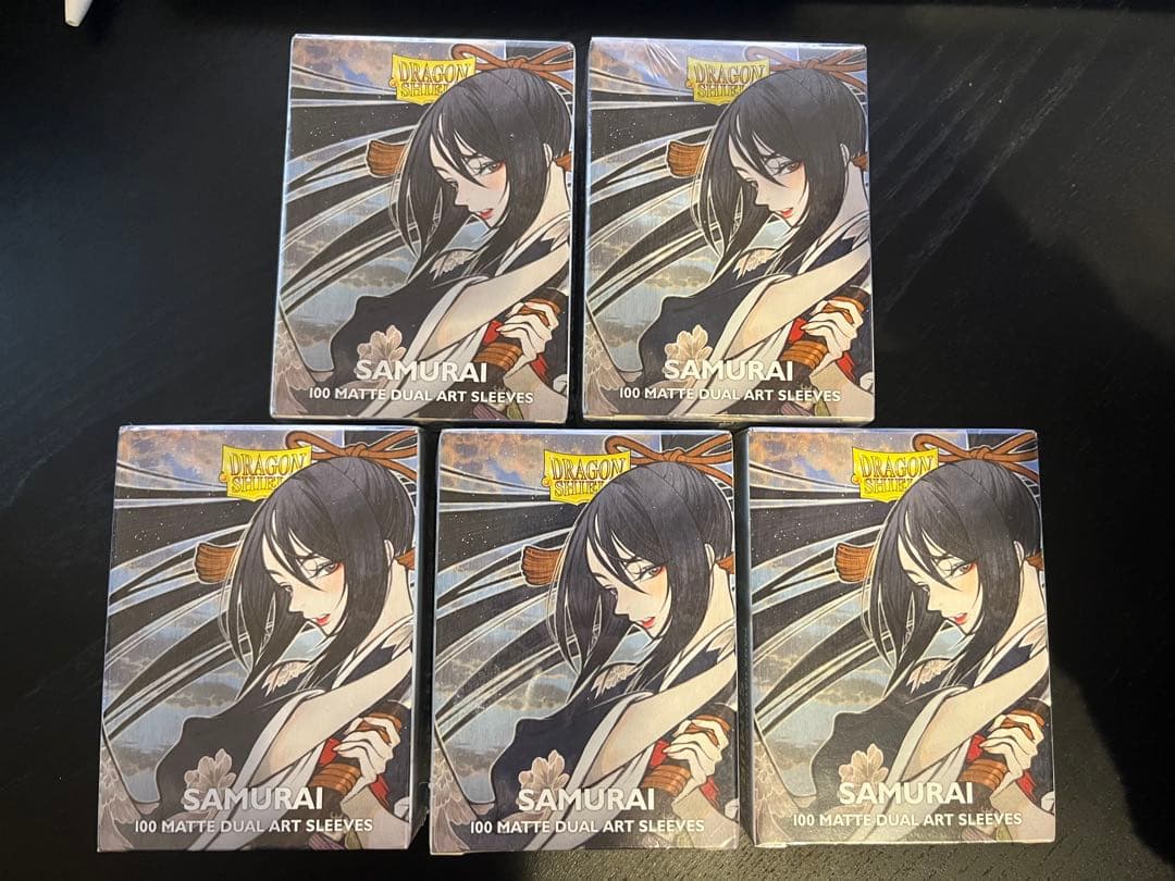 DRAGON SHIELD ドラゴンシールド　サムライ100枚　未開封5個セット