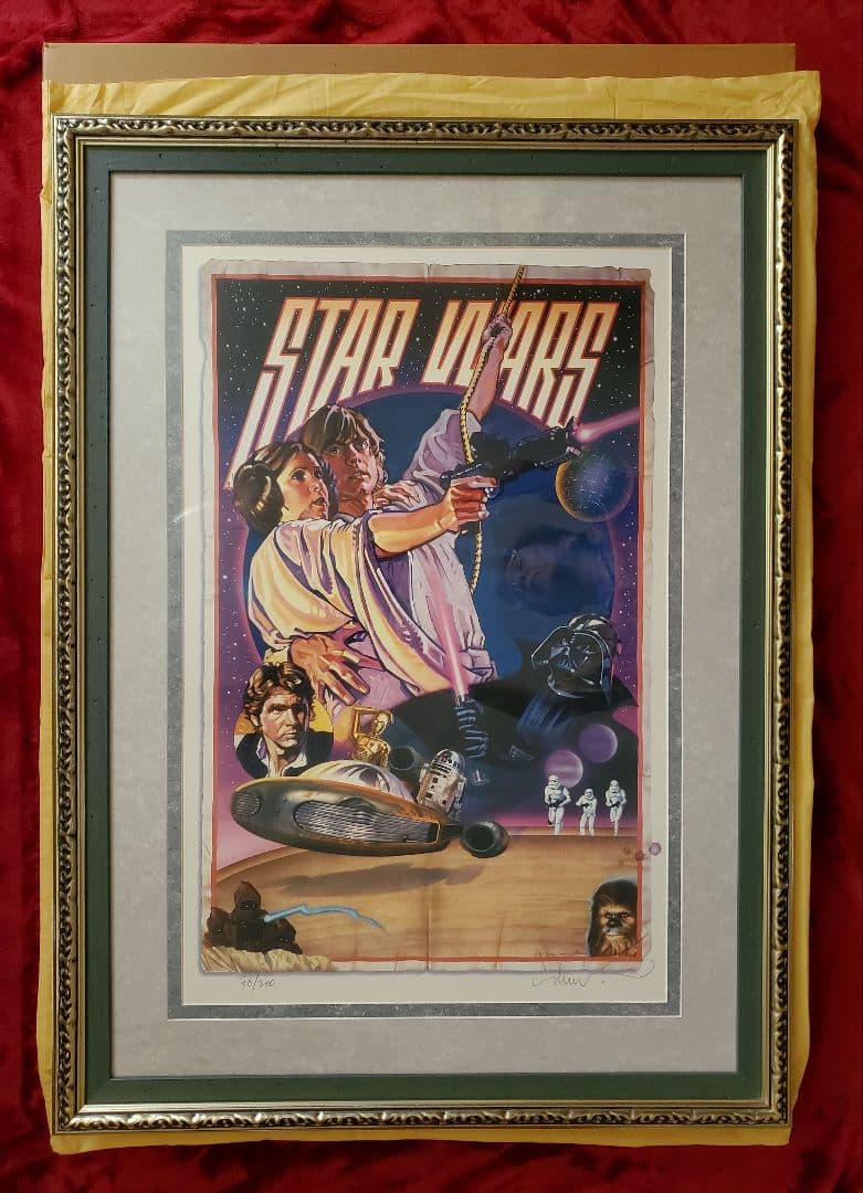 追悼【ドゥルー・ストゥルーザン】直筆サイン入『スター・ウォーズ１』限定200部
