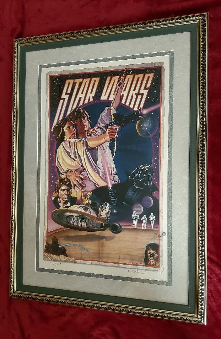 追悼【ドゥルー・ストゥルーザン】直筆サイン入『スター・ウォーズ１』限定200部