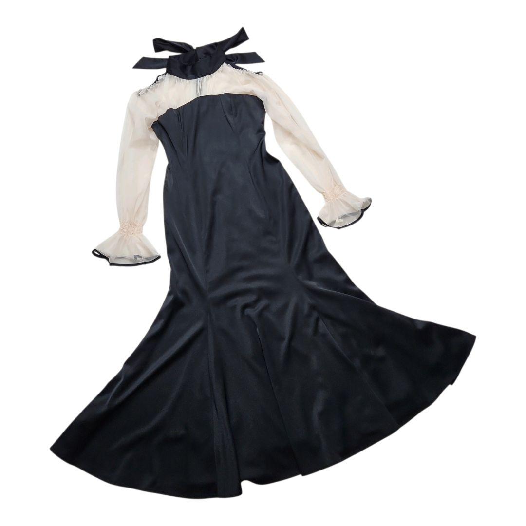 ✨完売品✨atlo by pour vous オケージョンドレス リボン 黒