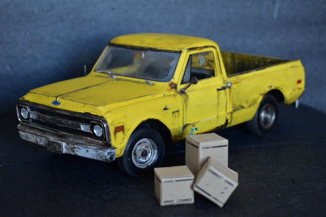 1/18 サンスター シボレー C10 トラック ウェザリング ジオラマ サビ