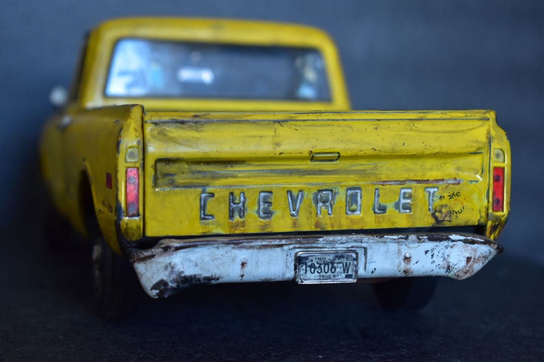 1/18 サンスター シボレー C10 トラック ウェザリング ジオラマ サビ