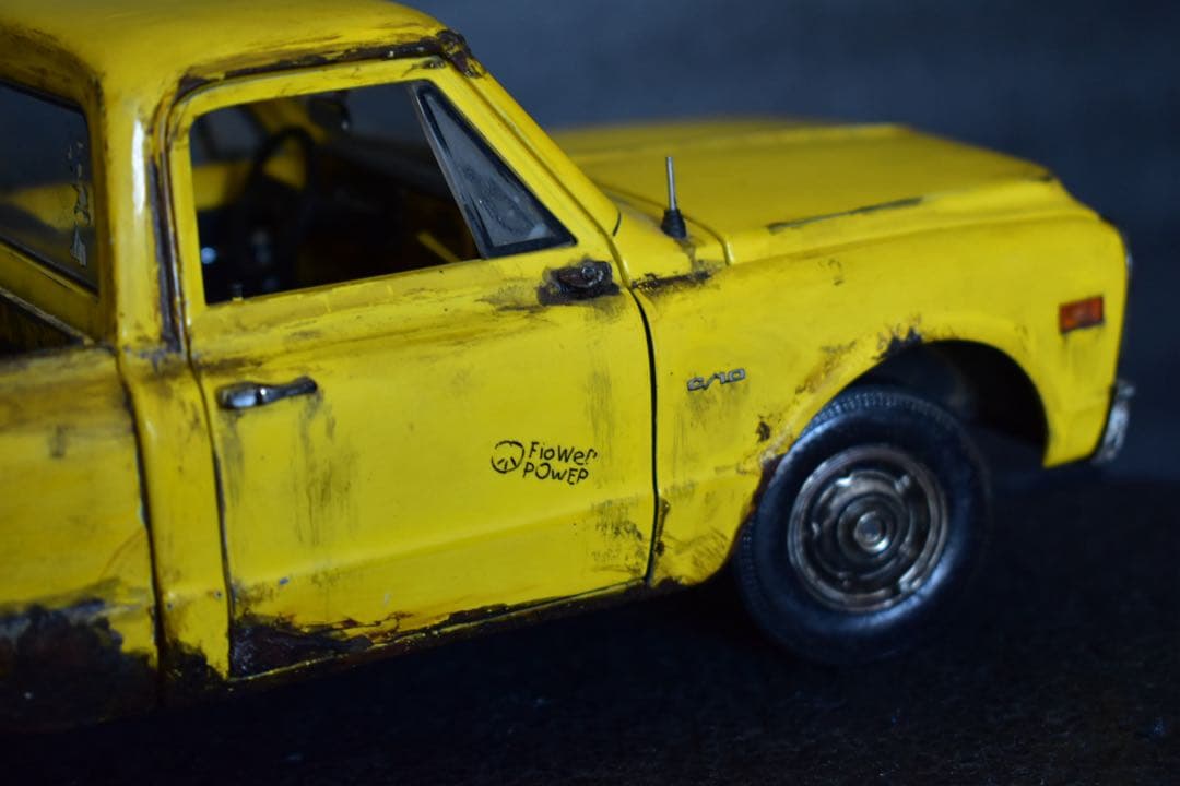 1/18 サンスター シボレー C10 トラック ウェザリング ジオラマ サビ