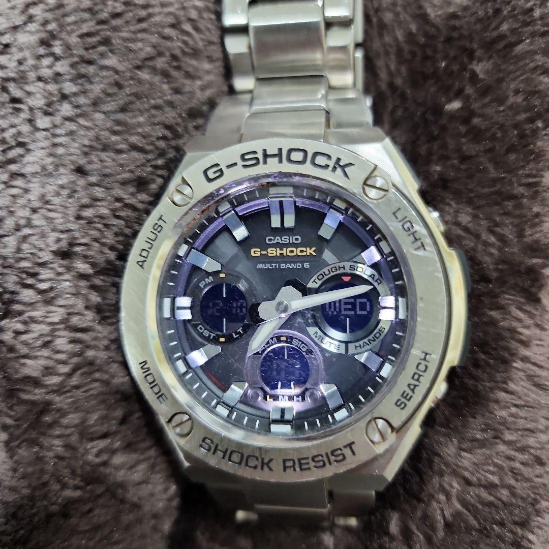 G-SHOCK G-STEEL GST-W110D1AJF メタルブレス