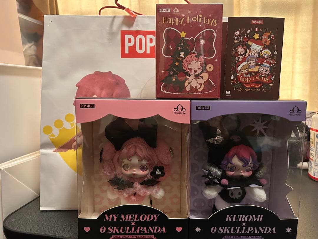 MY MELODY & KUROMI × SKULLPANDA ➕ノベルティ