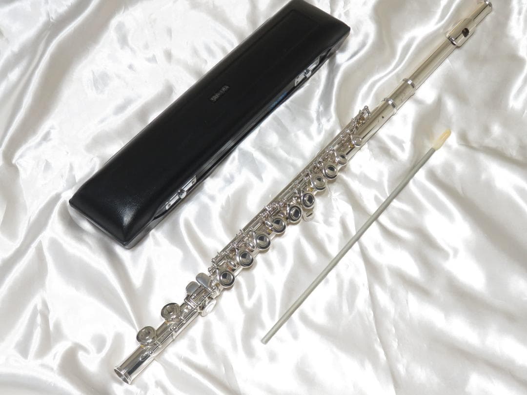 全タンポ＆ヘッド・コルク交換済　フルート　頭部管銀製　ヤマハ　YFL-31