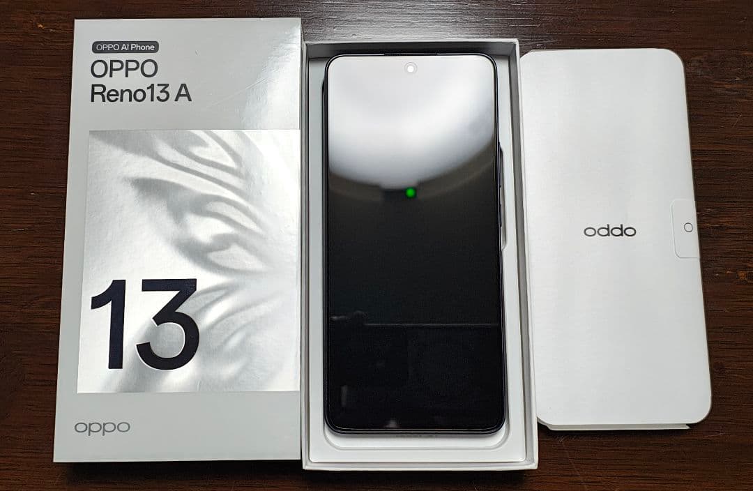 【未使用品】OPPO Reno13A ルミナスネイビー UQ OPG05 ②