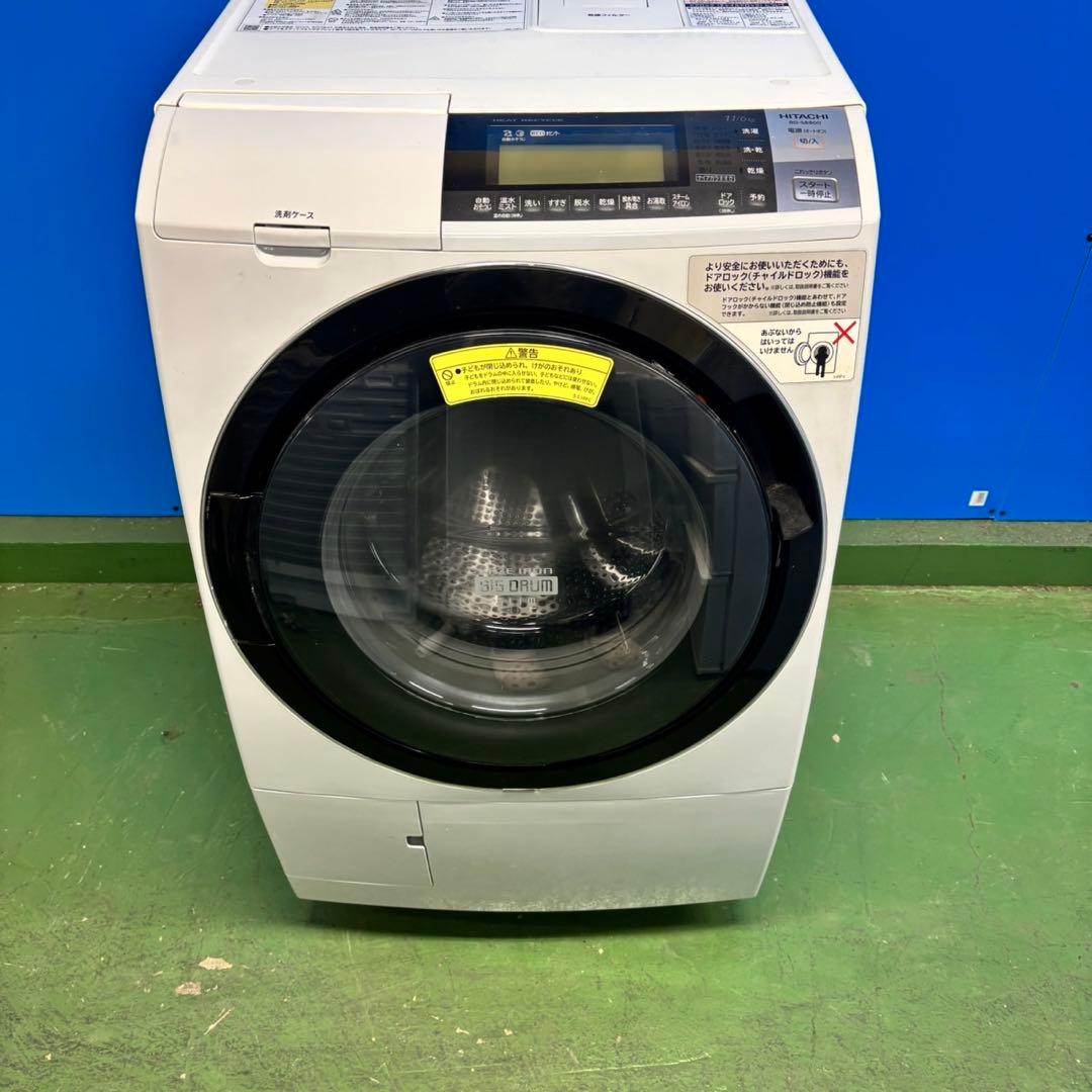 567 ドラム式洗濯機　11キロ　6キロ　ヒートポンプ式　左開き　今だけ半年保証