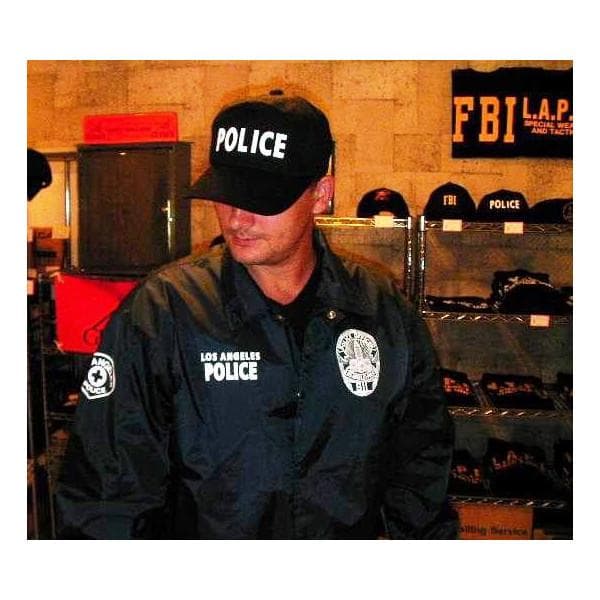LAPDポリス★レプリカレイドジャケット&キャップセット★