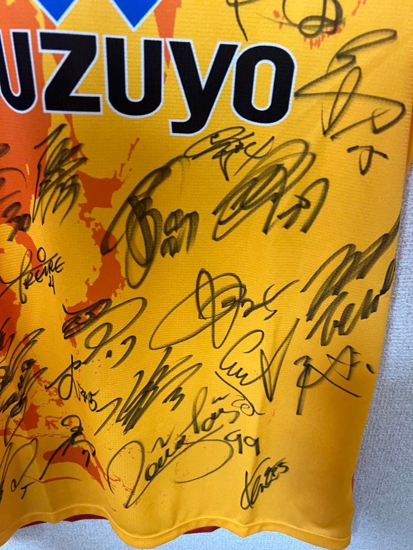 【清水エスパルス全選手サイン入り】サッカーユニフォーム