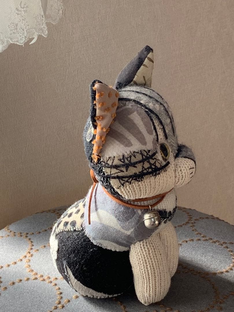 手作り猫ぬいぐるみ