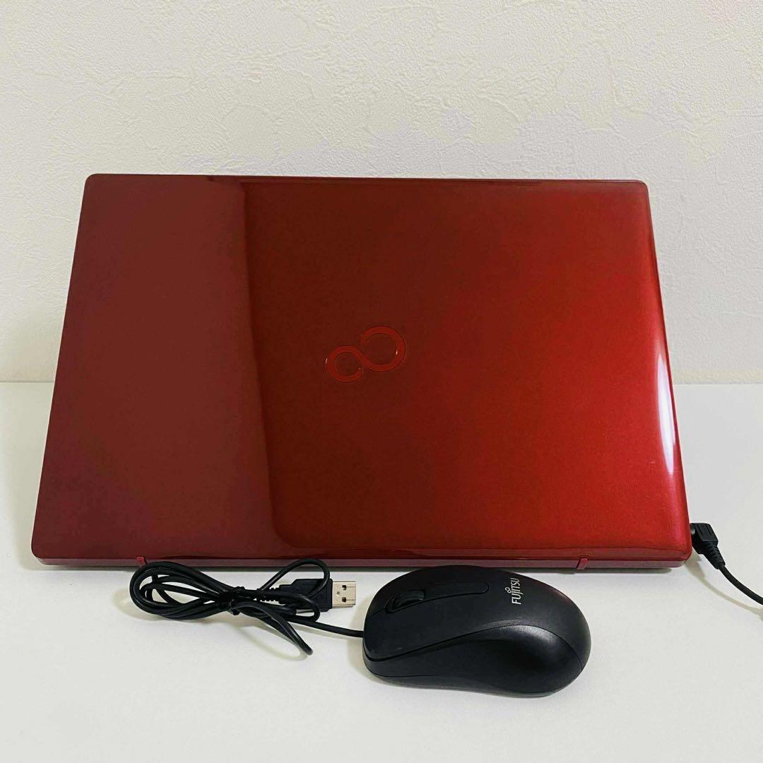 Y911 FujitsuノートパソコンSSD第7世代 WEBカメラWin11高速