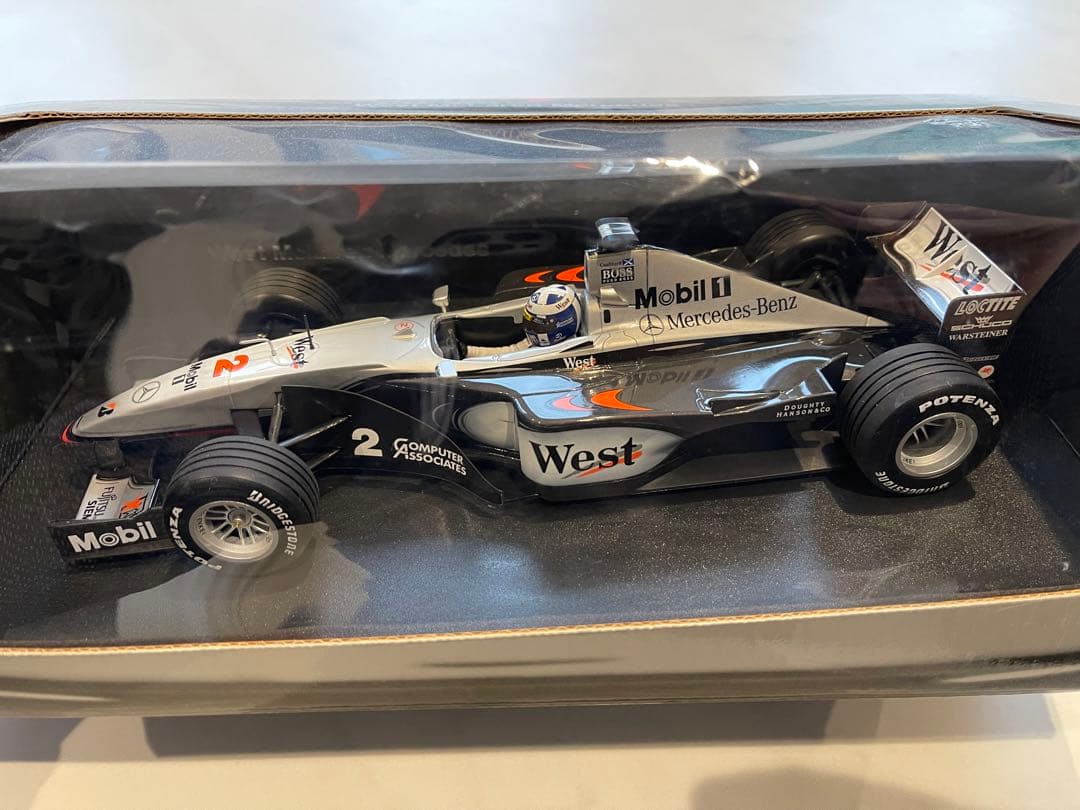 最終値下げ‼️マクラーレン メルセデス ウエスト ロゴ仕様1/18