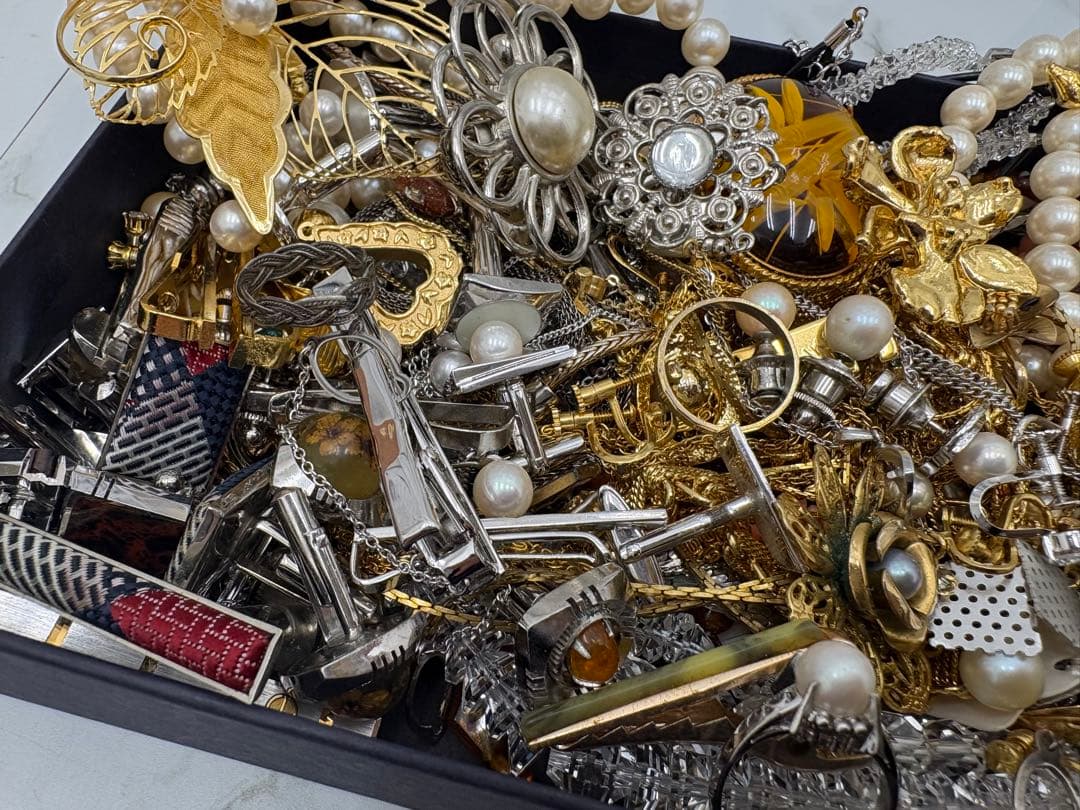 アクセサリー パール 石 ゴールド シルバー まとめ売り