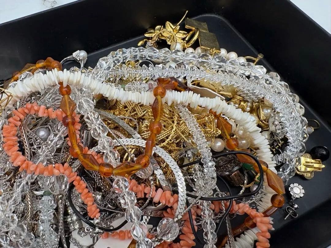 アクセサリー パール 石 ゴールド シルバー まとめ売り