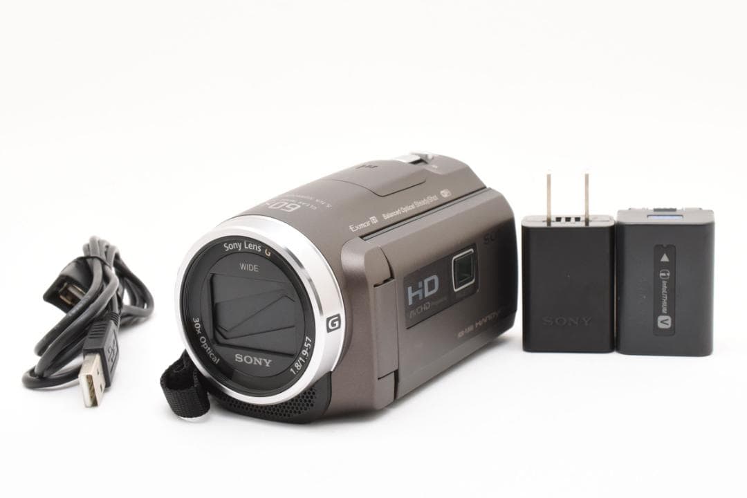 ★動作品★ソニー SONY ビデオカメラ HDR-PJ680 ブラウン★