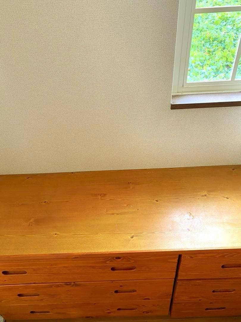 kurashino パイン無垢材　ローチェスト