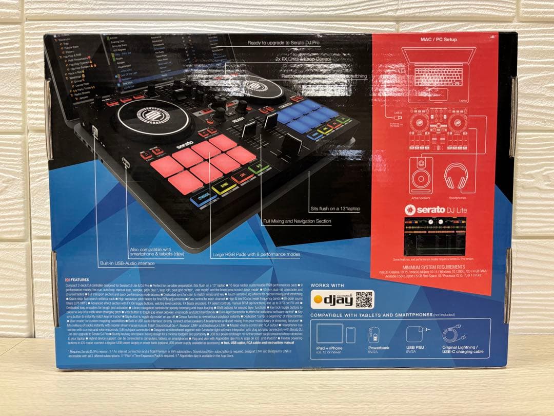 Reloop READY serato DJ Lite付属 リループ 10