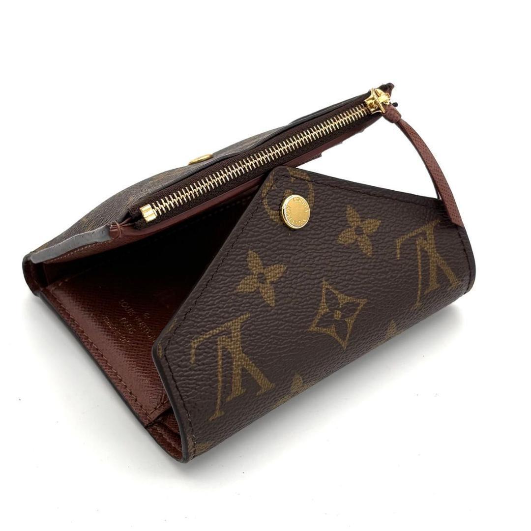 ルイヴィトン モノグラム ヴィクトリーヌ 三つ折り財布 コンパクトウォレット