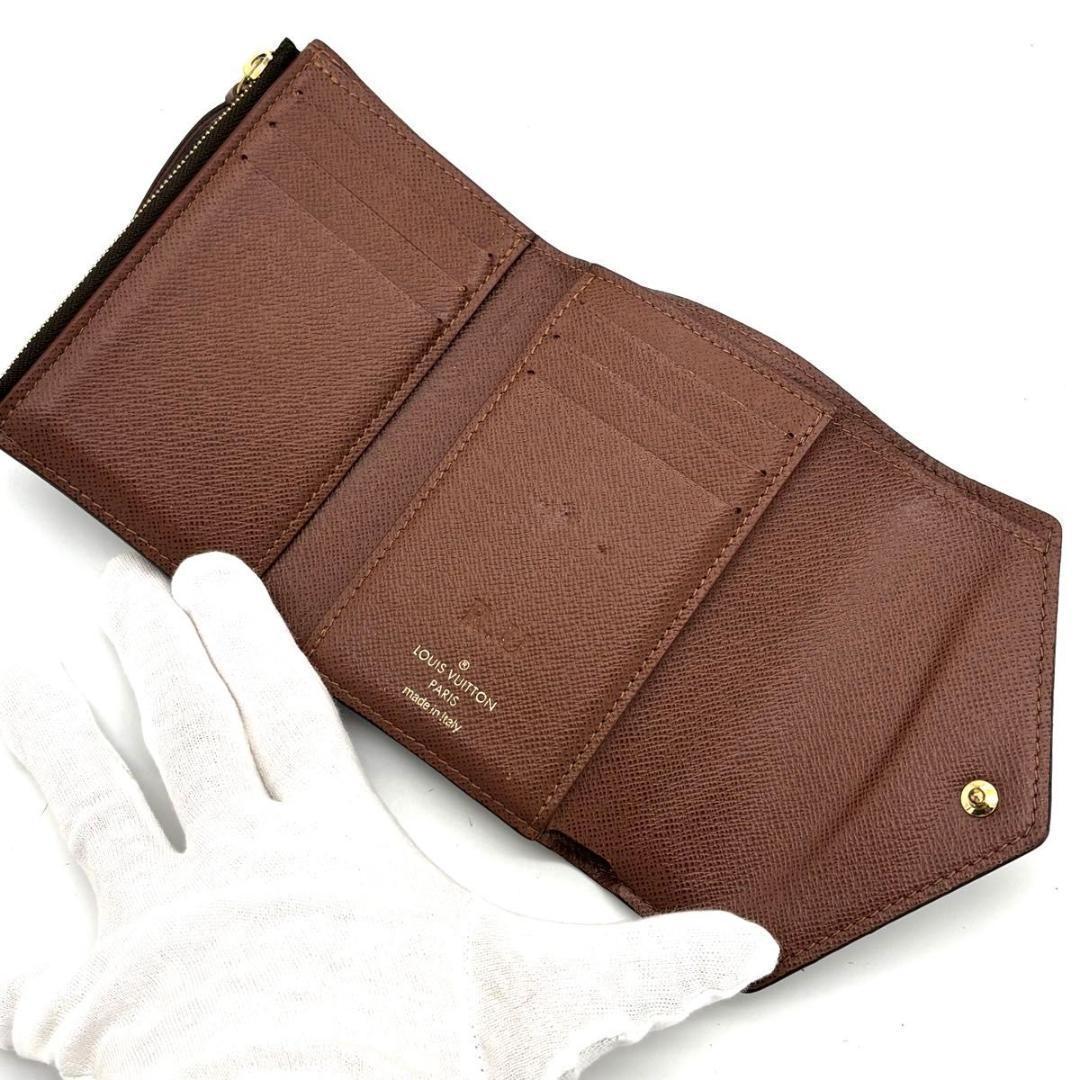ルイヴィトン モノグラム ヴィクトリーヌ 三つ折り財布 コンパクトウォレット