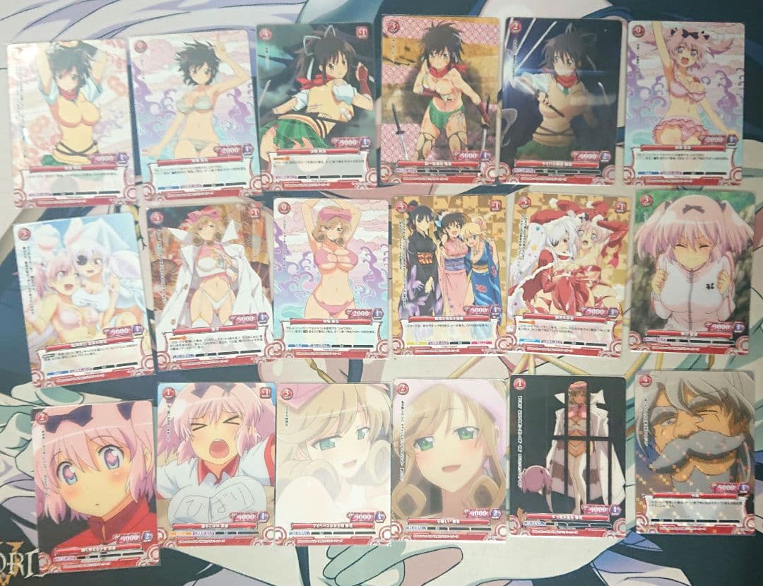 閃乱カグラ プリズムコネクト セット 86枚