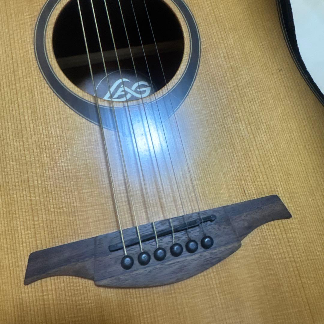 LFG アコースティックギター　ケース　ピック付き