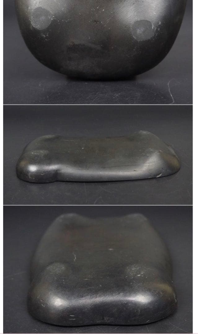 送料無料　四大名硯之一　極上歙州硯　時代物　文房具文房四宝