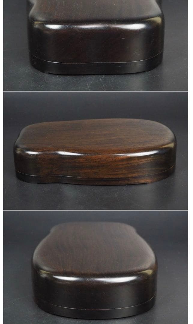 送料無料　四大名硯之一　極上歙州硯　時代物　文房具文房四宝