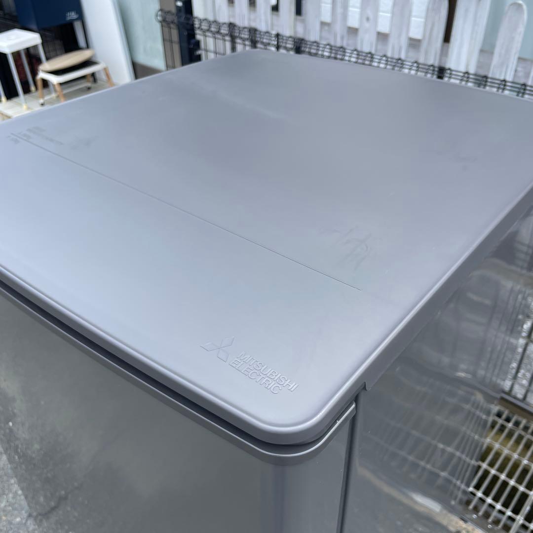 三菱2024年製146L冷蔵庫 マットチャコール 極美品 送料/設置無料
