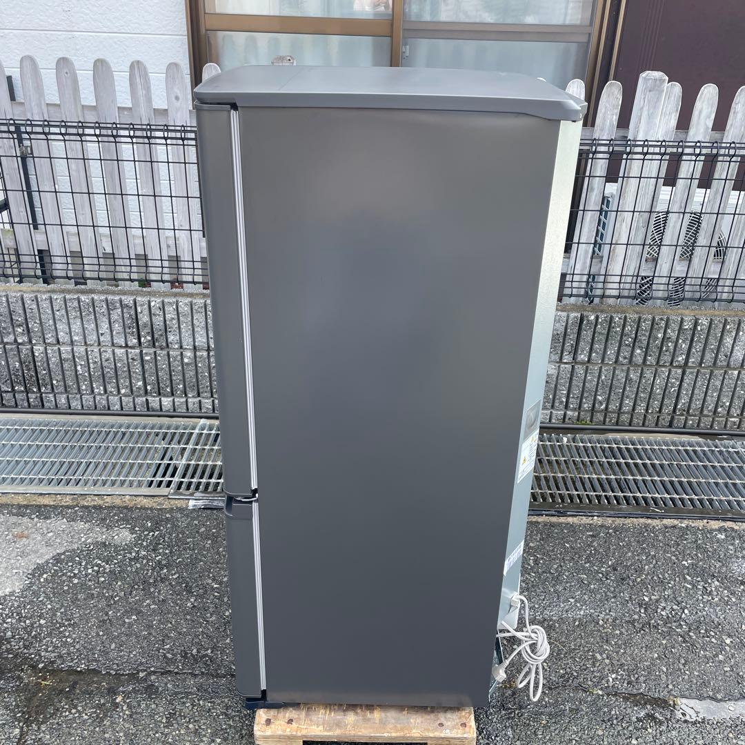 三菱2024年製146L冷蔵庫 マットチャコール 極美品 送料/設置無料