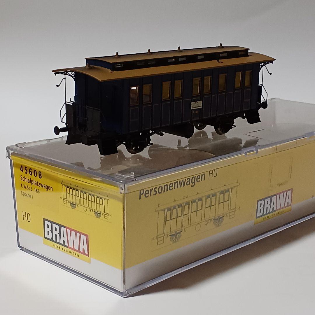 BRAWA(ブラバ) ヴュルテンベルク王国邦有鉄道 ２軸寝台車 品番45608