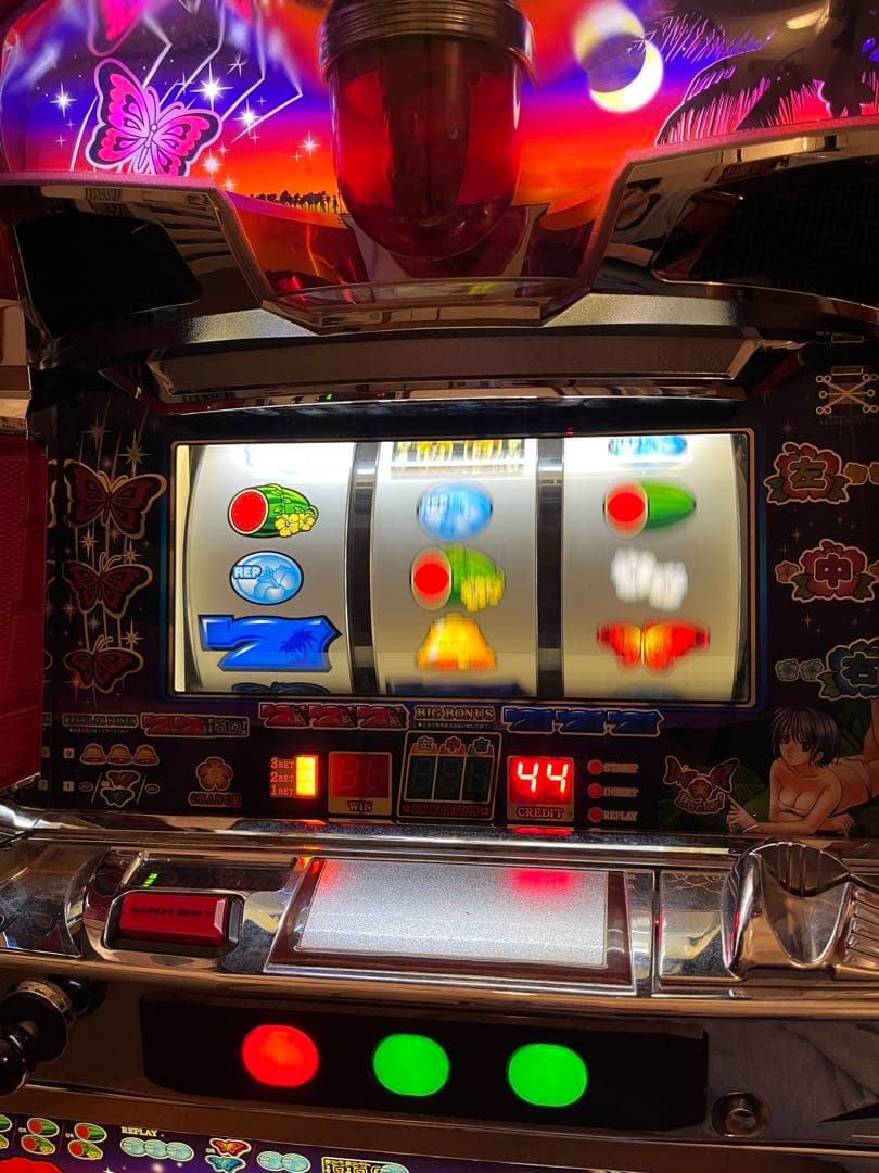 パチスロ実機　南国育ちR2 不要機