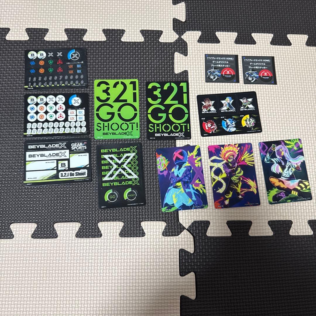 ベイブレードx ステッカーセット