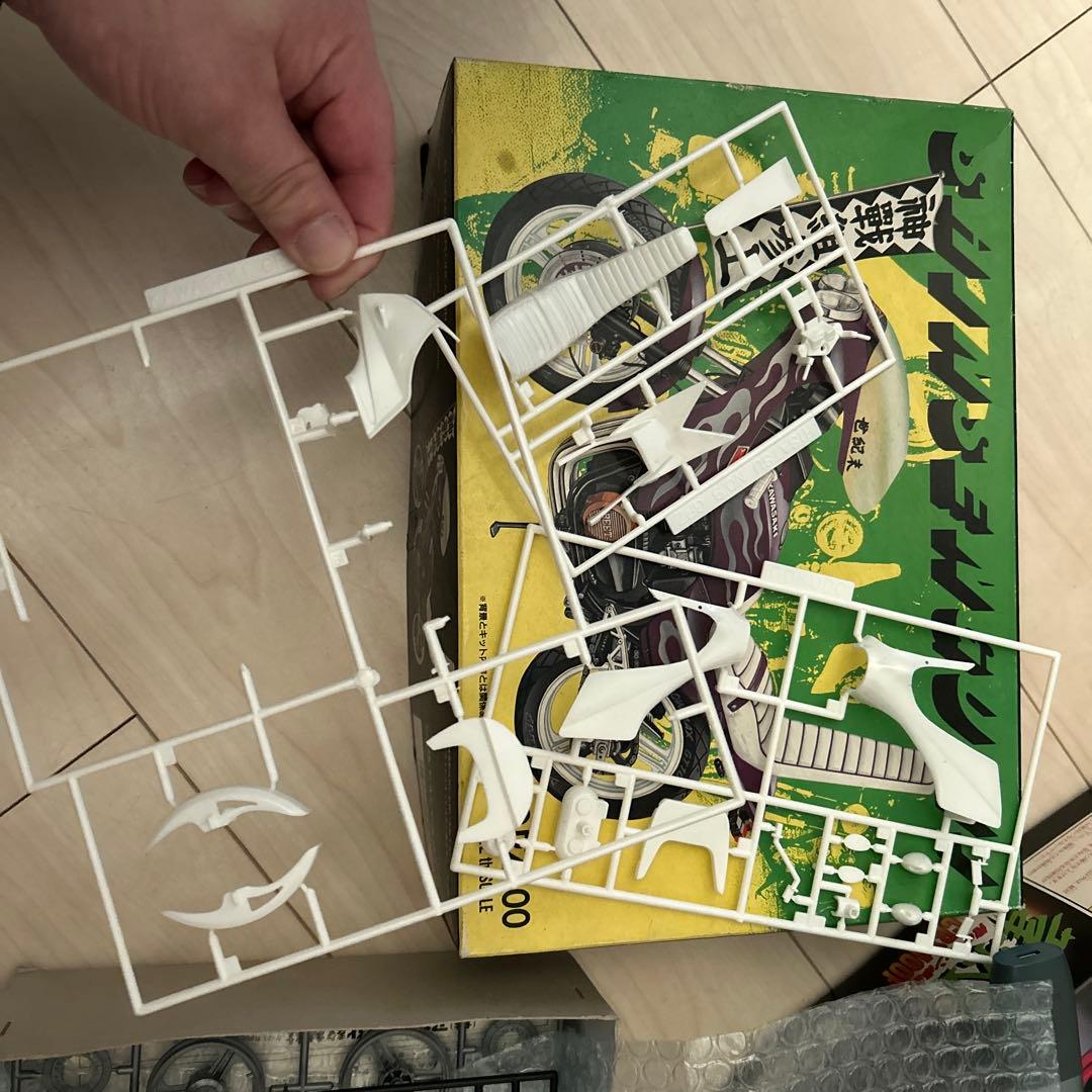 俺のマシンGPZ400 1/12スケール プラモデルジャンク