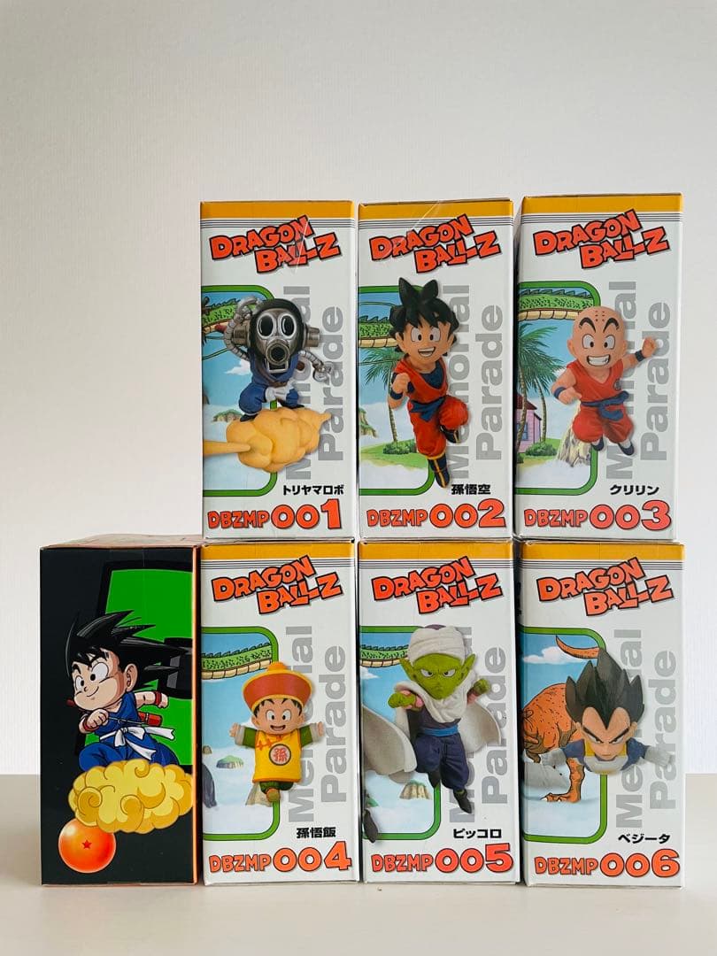 【未開封】ワーコレ　ドラゴンボールZ〜メモリアルパレード◆全6種+30th悟空