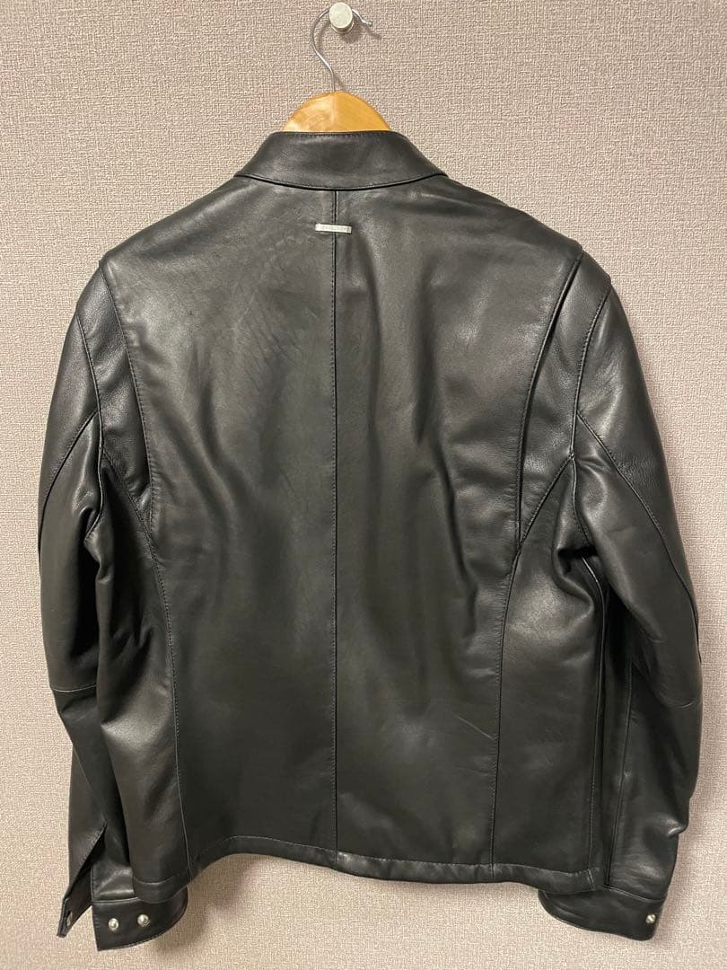 MICHAEL KORS ブラック レザージャケット S