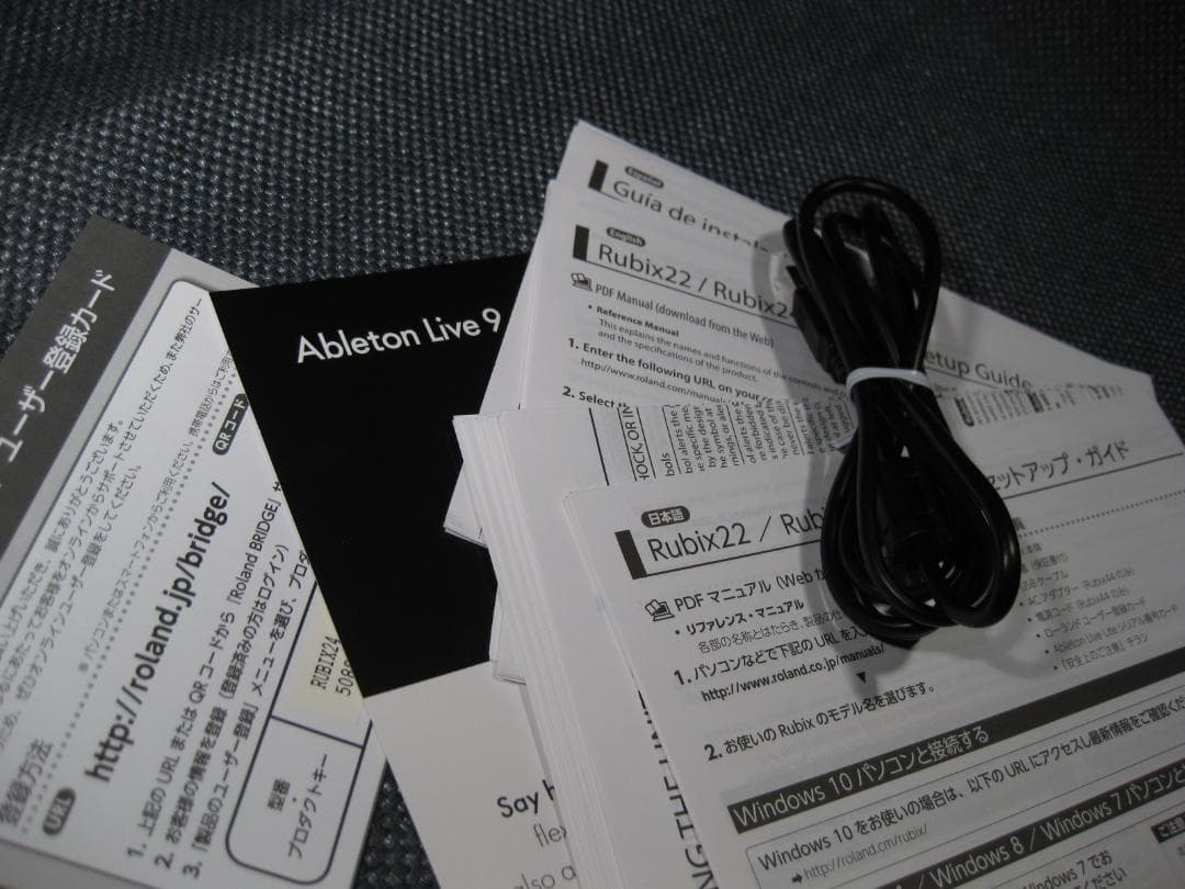 Roland USBオーディオ インターフェース Rubix24 DTM 動作品