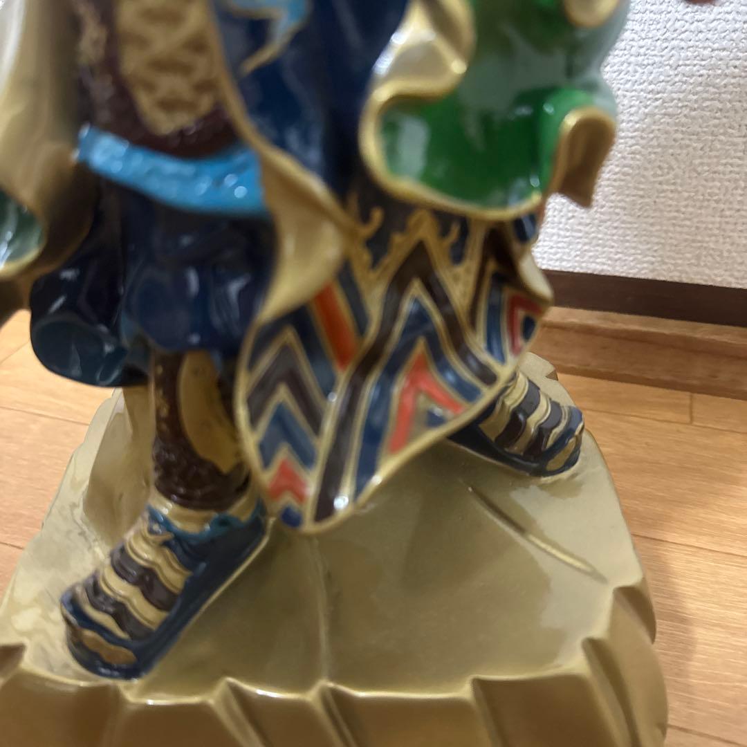 関公 関羽 真鍮製 関羽雲長 開運 財神