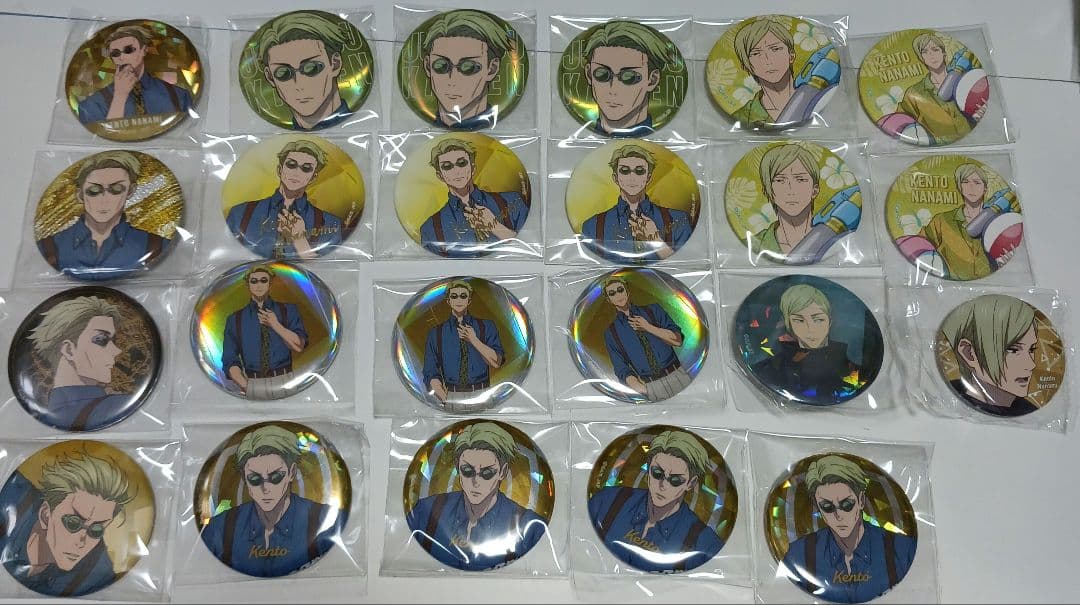 呪術廻戦　七海　①　缶バッジ