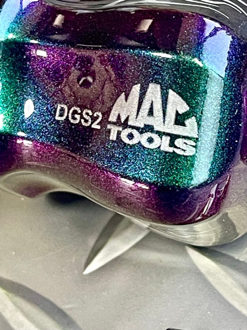 マックツール、2019限定、DGS2,改造グリップキーホルダー紫、マジョーラ使用