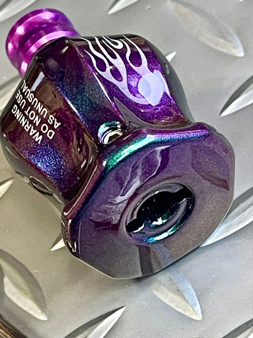 マックツール、2019限定、DGS2,改造グリップキーホルダー紫、マジョーラ使用