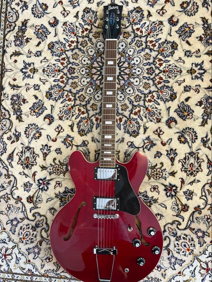 Burny バーニー RSA70ブランコテールピース　セミアコ　ハードケース付