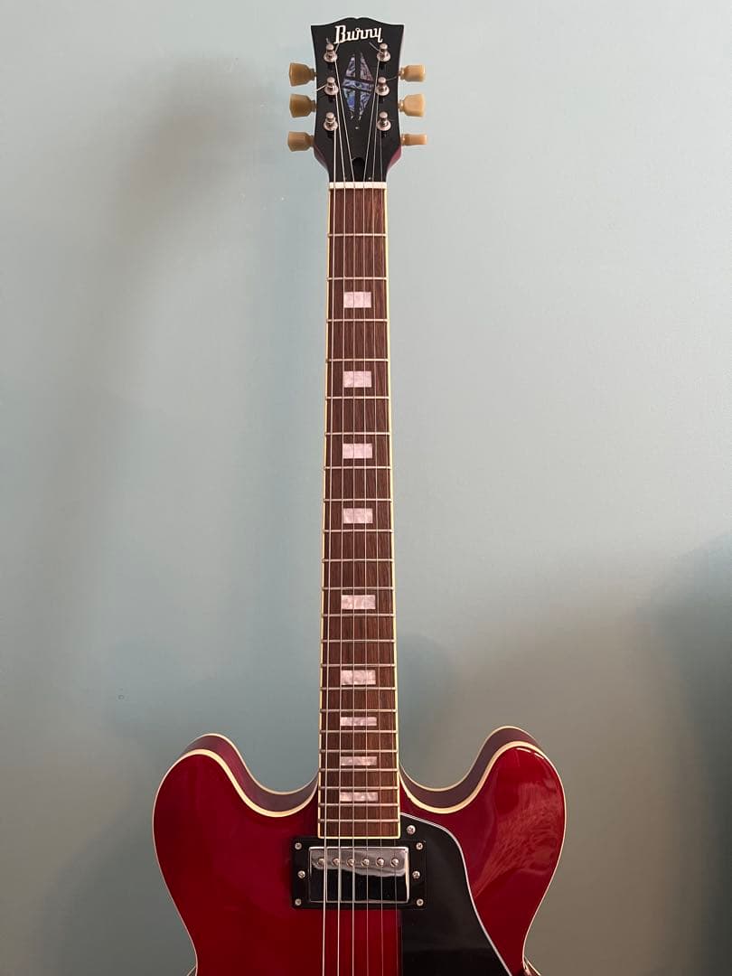 Burny バーニー RSA70ブランコテールピース　セミアコ　ハードケース付