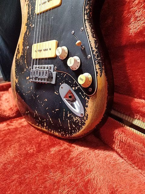 ★☆Custom Hard Relic P90 Stratocaster☆★