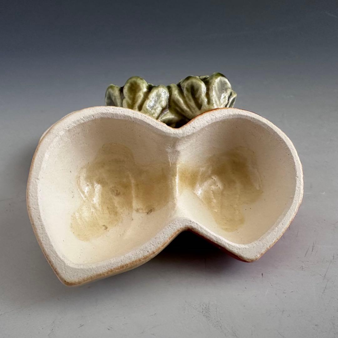 茶道具　色絵　蕪　香合　中村秋峰　共箱　京焼　清水焼　京都　陶芸　茶会　師走